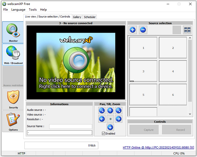 webcamxp虚拟摄像头软件 v5.9.8.7官方版云创资源网-云创-资源网云创资源