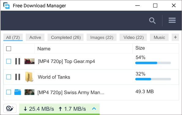 Free Download Manager汉化版 v6.24中文版云创资源网-云创-资源网云创资源