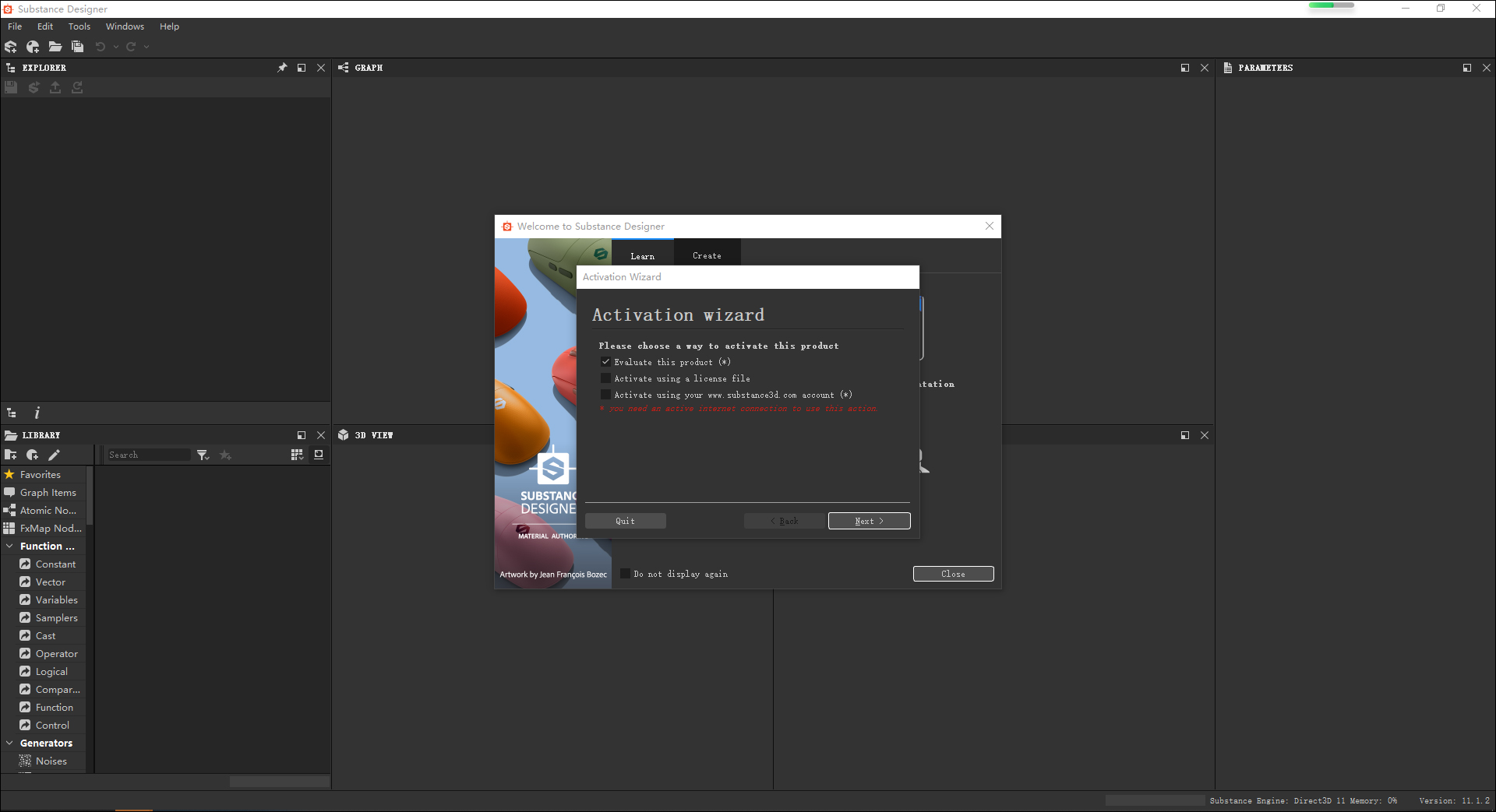 substance designer(三维贴图材质制作软件) v11.1.2.4593官方版专业的3D材质和纹理设计软件云创资源网-云创-资源网云创资源
